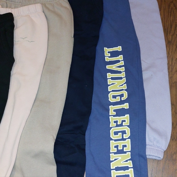 6 pairs size 10-12 jogging pants - Picture 3 of 4